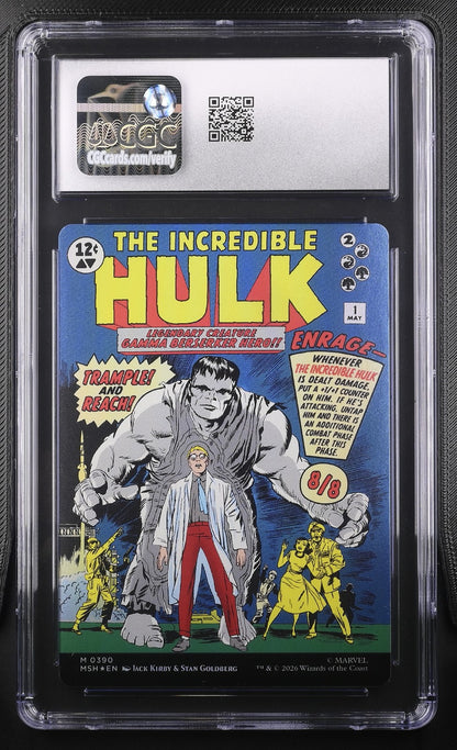 Magic: The Gathering Bruce Banner 0390 CGC GEM MINT 10 Marvel Super Heroes