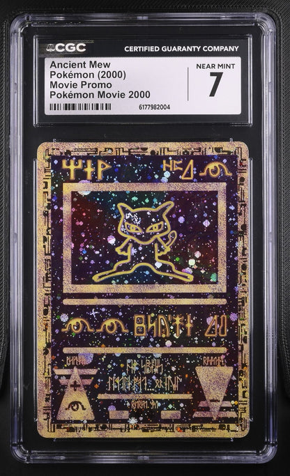 Pokémon Ancient Mew CGC 7 Movie Promo
