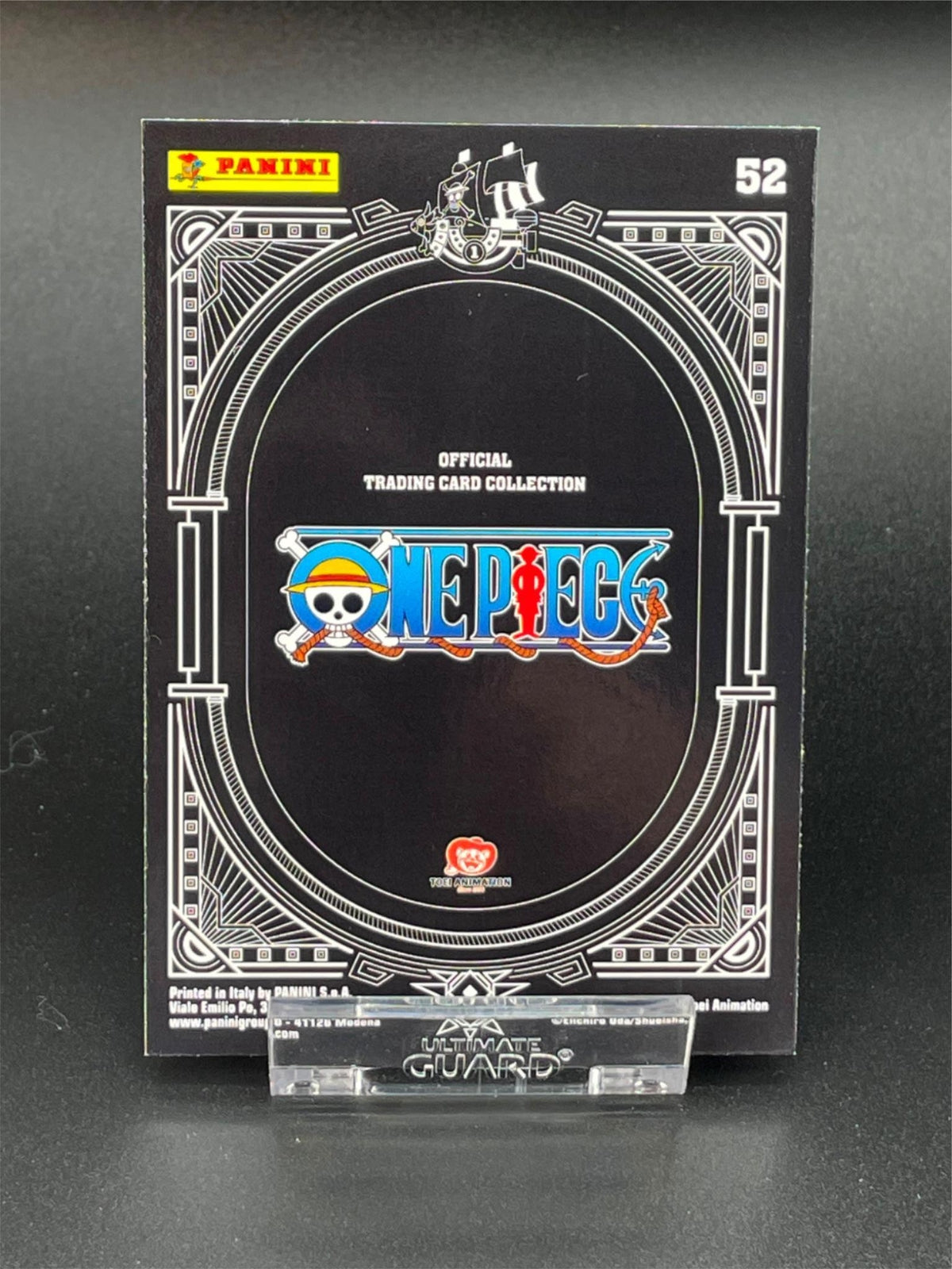 Panini One Piece 25th Anniversary Karte Nr. 52 - Ace - Rainbow Parallel