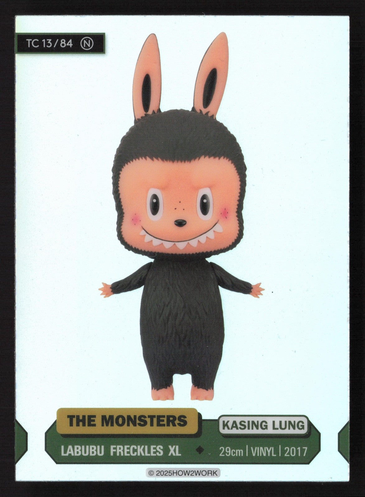 Labubu The Monsters Series 3 - How2Work – TC 13/84 N Labubu Freckles XL