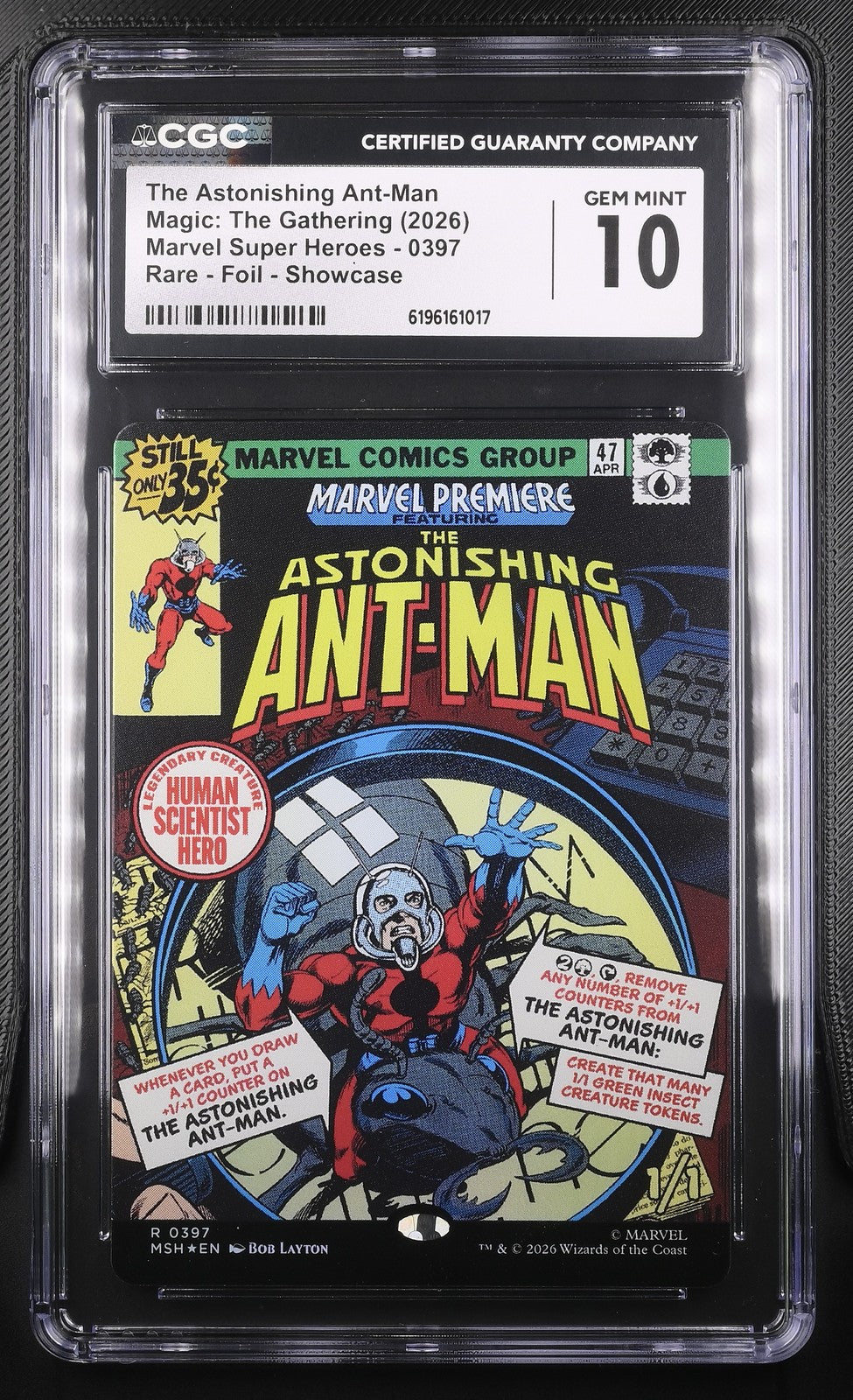 Magic: The Gathering The Astonishing Ant-Man 0397 CGC GEM MINT 10 MSH
