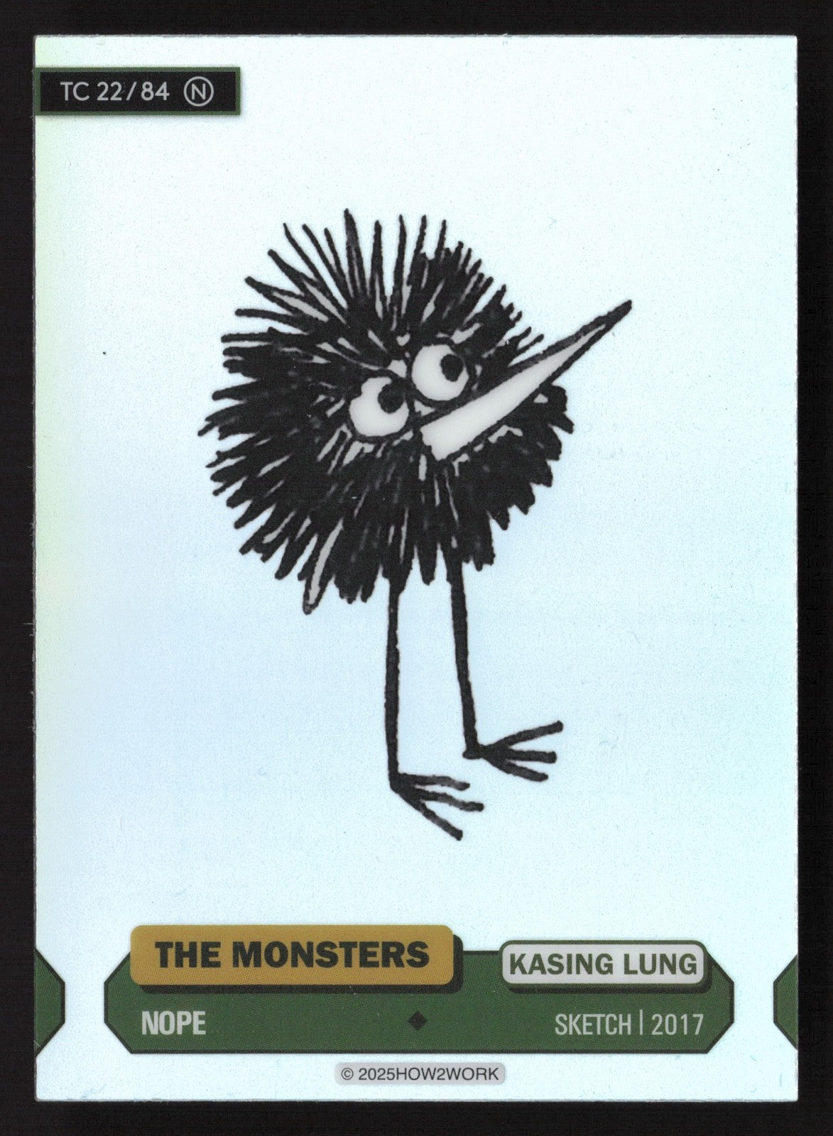 Labubu The Monsters Series 3 - How2Work – TC 22/84 N Nope