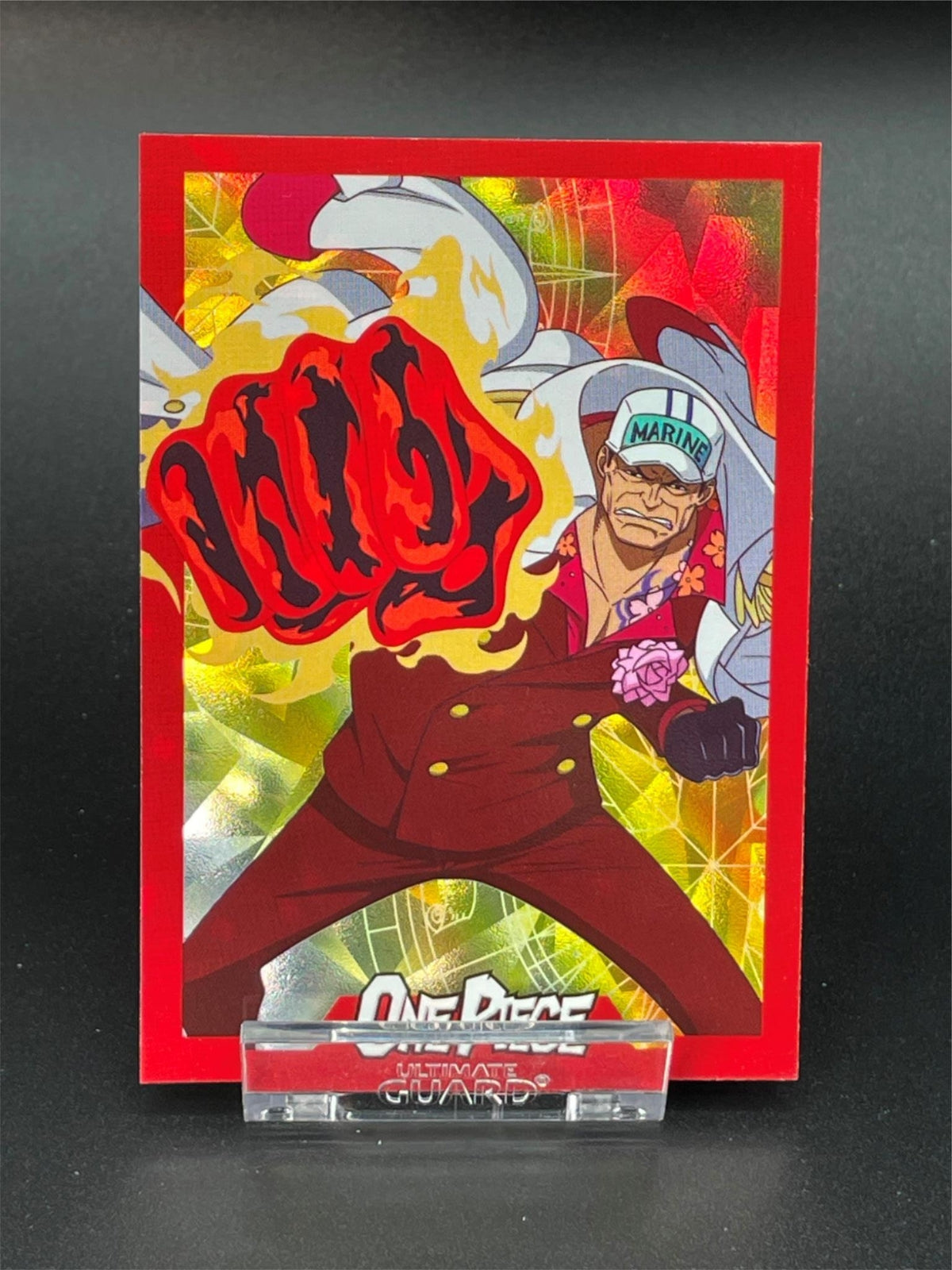 Panini One Piece 25th Anniversary Nr. 117 - Akainu Sakazuki - Rainbow Parallel