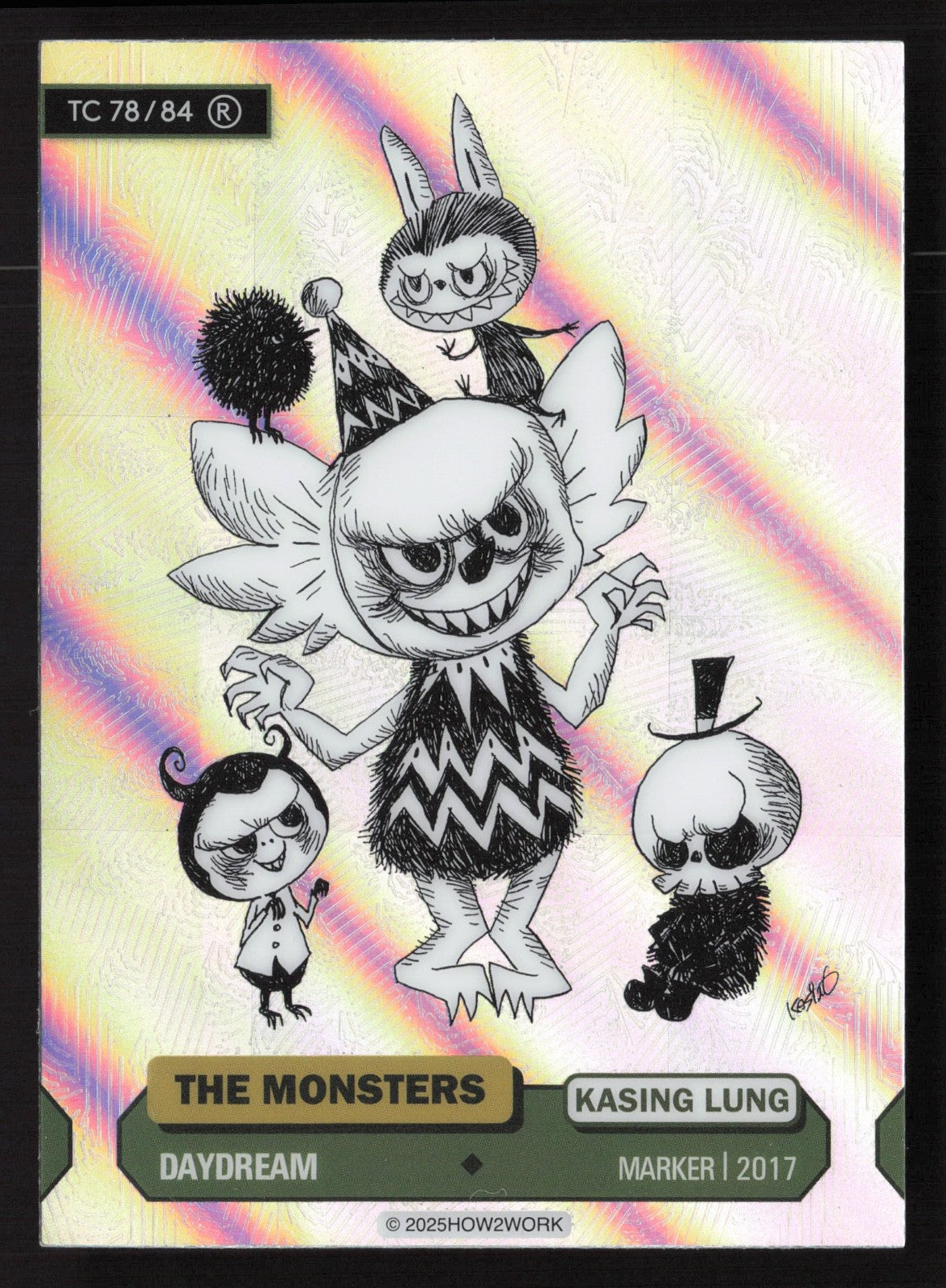 Labubu The Monsters Series 3 - How2Work – TC 78/84 R Daydream