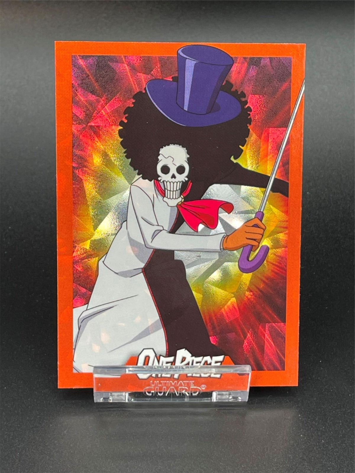 Panini One Piece 25th Anniversary Karte Nr. 32 - Brook - Rainbow Parallel