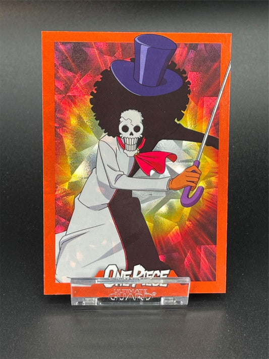 Panini One Piece 25th Anniversary Karte Nr. 32 - Brook - Rainbow Parallel