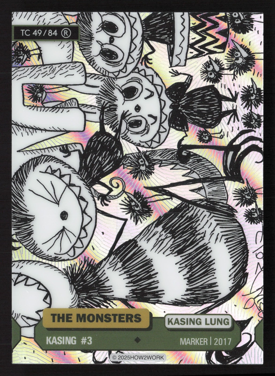 Labubu The Monsters Series 3 - How2Work – TC 49/84 R Kasing #3