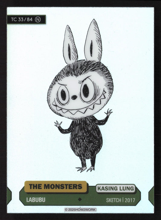 Labubu The Monsters Series 3 - How2Work – TC 33/84 N Labubu