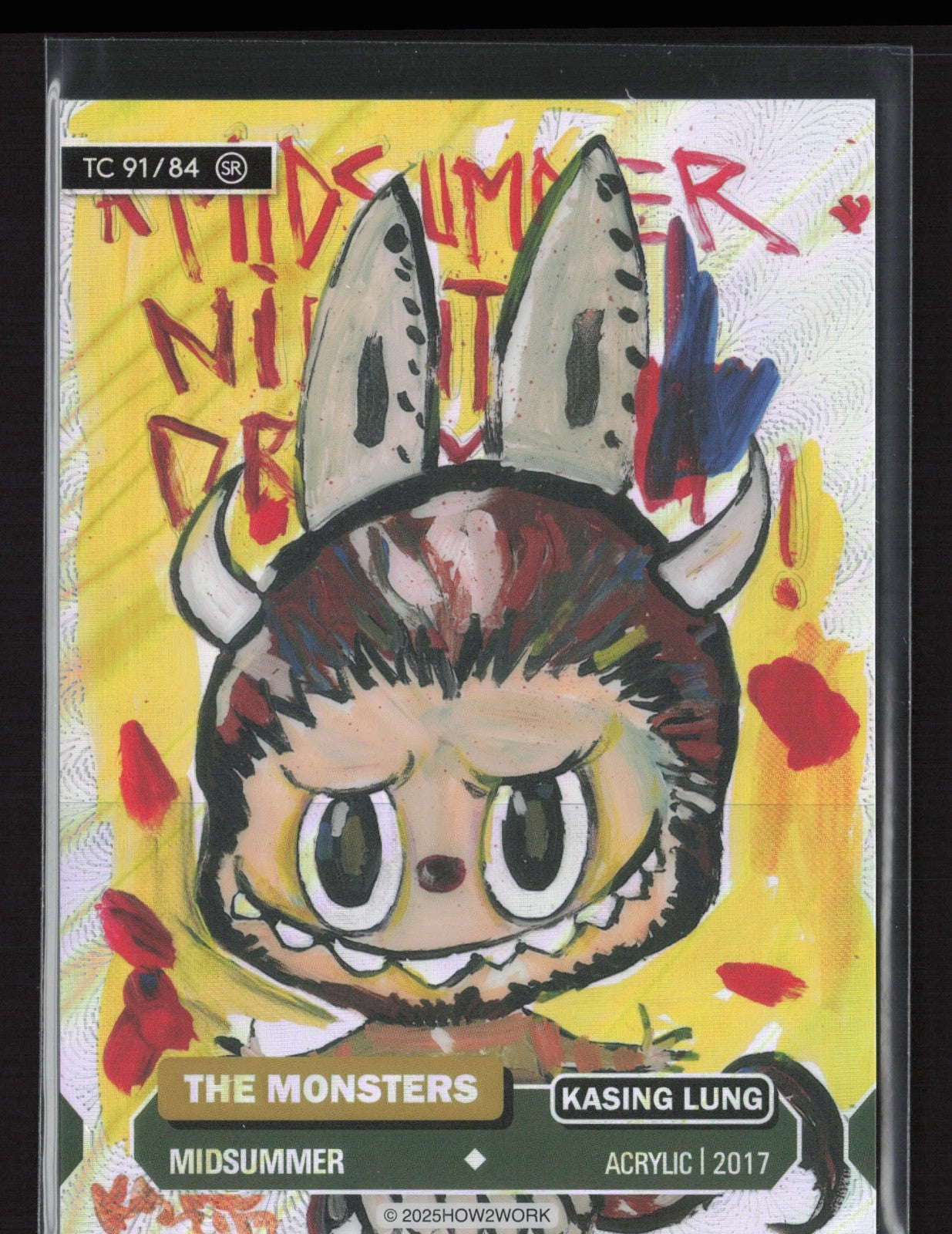 Labubu Series 3 - How2Work – TC 91/84 SR Midsummer