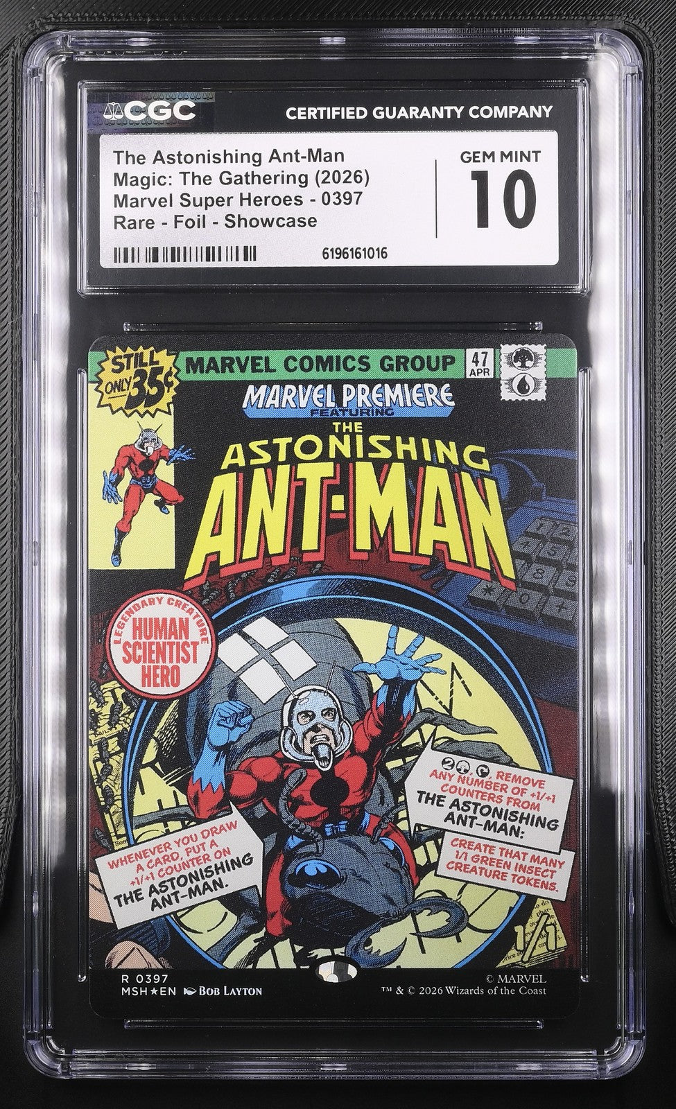 Magic: The Gathering The Astonishing Ant-Man 0397 CGC GEM MINT 10 MSH