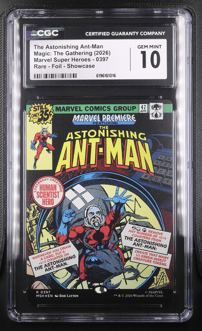 Magic: The Gathering The Astonishing Ant-Man 0397 CGC GEM MINT 10 MSH