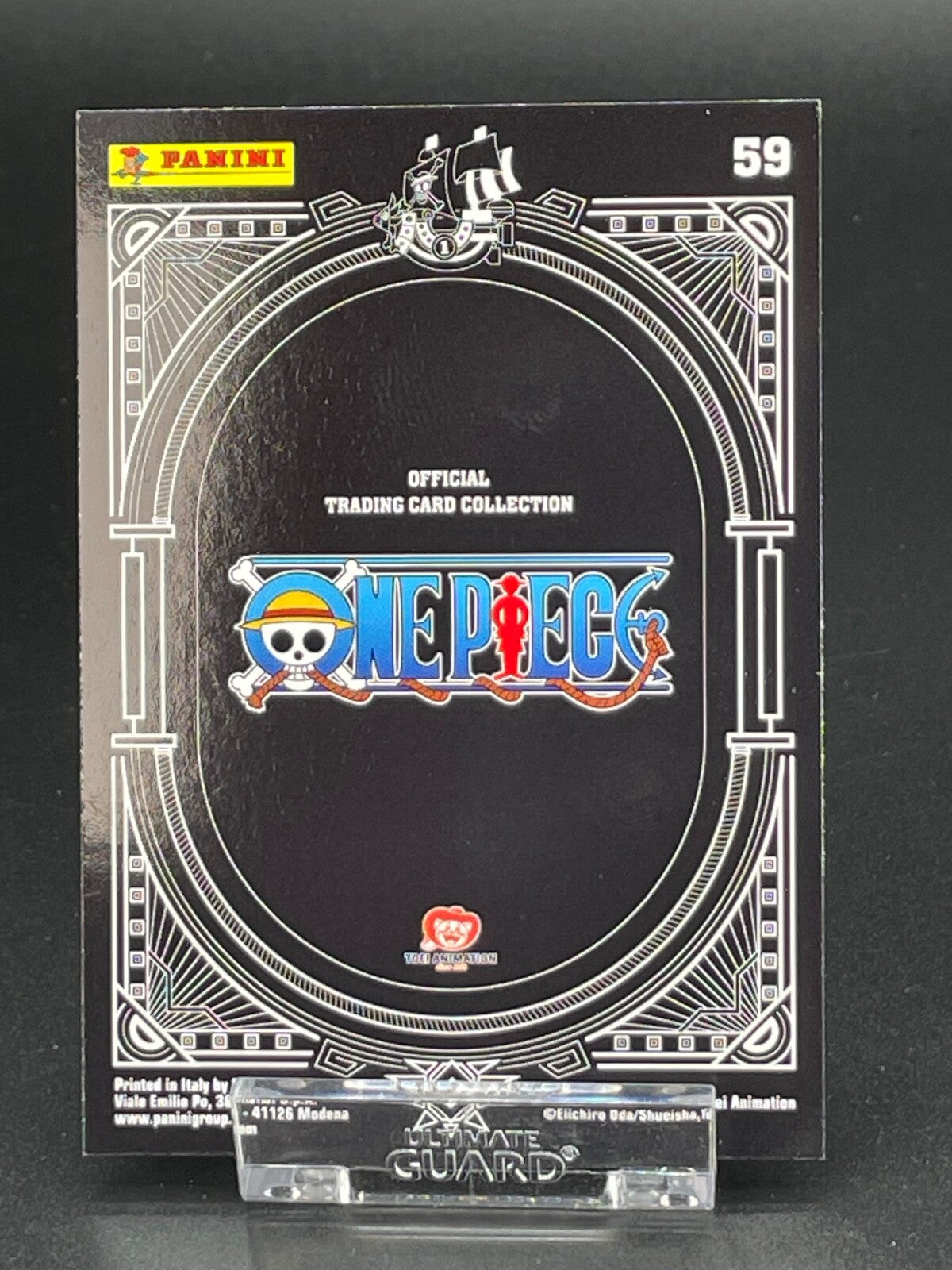 Panini One Piece 25th Anniversary Karte Nr. 59 Mr. 1 Rainbow Parallel