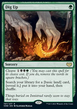 Dig Up - Innistrad: Crimson Vow (Rare) [VOW-197]