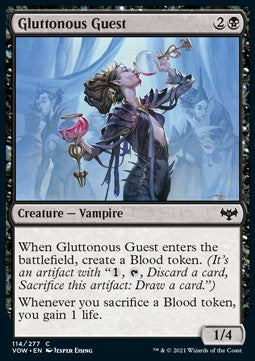 Gluttonous Guest - Innistrad: Crimson Vow (Common) [114]