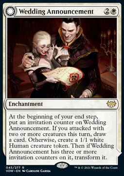Wedding Announcement // Wedding Festivity - Innistrad: Crimson Vow (Rare) [VOW-45]