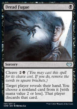 Dread Fugue - Innistrad: Crimson Vow (Uncommon) [107]