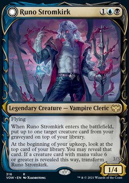 Runo Stromkirk // Krothuss, Lord of the Deep (V.1) - Innistrad: Crimson Vow: Extras (Rare) [316]
