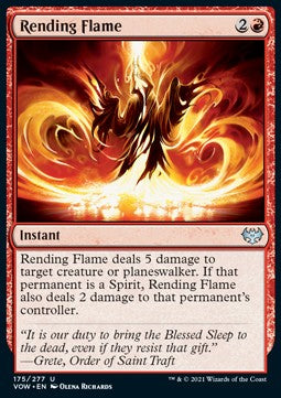 Rending Flame - Innistrad: Crimson Vow (Uncommon) [175]