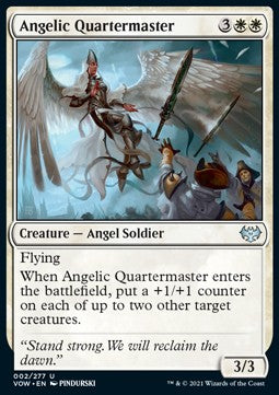 Angelic Quartermaster - Innistrad: Crimson Vow (Uncommon) [2]