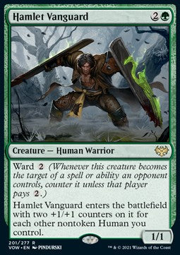 Hamlet Vanguard - Innistrad: Crimson Vow (Rare) [201]