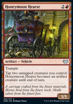 Honeymoon Hearse - Innistrad: Crimson Vow (Uncommon) [160]