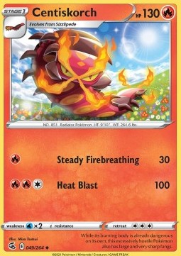 Centiskorch - Fusion Strike (Uncommon) [049]