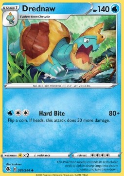 Drednaw - Fusion Strike (Uncommon) [FST-081]