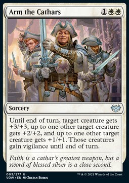 Arm the Cathars - Innistrad: Crimson Vow (Uncommon) [3]