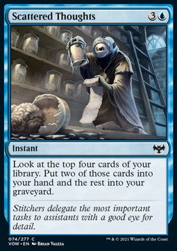 Scattered Thoughts - Innistrad: Crimson Vow (Common) [74]