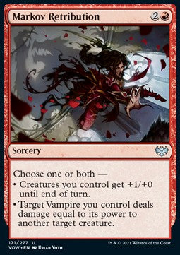 Markov Retribution - Innistrad: Crimson Vow (Uncommon) [171]