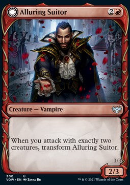 Alluring Suitor // Deadly Dancer - Innistrad: Crimson Vow: Extras (Uncommon) [300]