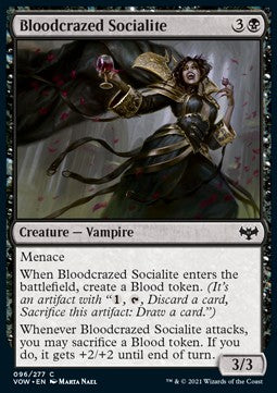 Bloodcrazed Socialite - Innistrad: Crimson Vow (Common) [96]