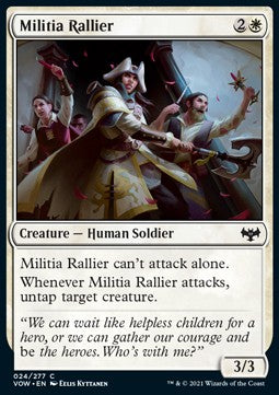 Militia Rallier - Innistrad: Crimson Vow (Common) [24]