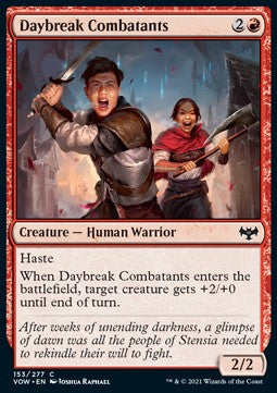 Daybreak Combatants - Innistrad: Crimson Vow (Common) [153]