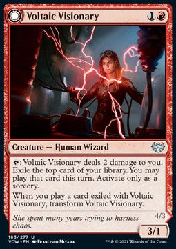 Voltaic Visionary // Volt-Charged Berserker - Innistrad: Crimson Vow (Uncommon) [183]