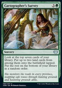 Cartographer's Survey - Innistrad: Crimson Vow (Uncommon) [190]
