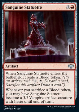 Sanguine Statuette - Innistrad: Crimson Vow (Uncommon) [177]