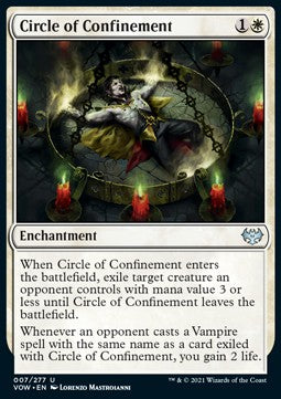 Circle of Confinement - Innistrad: Crimson Vow (Uncommon) [7]