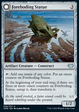 Foreboding Statue // Forsaken Thresher - Innistrad: Crimson Vow (Uncommon) [256]