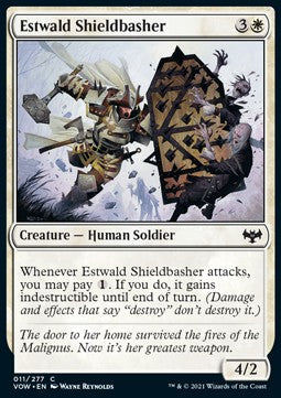 Estwald Shieldbasher - Innistrad: Crimson Vow (Common) [11]