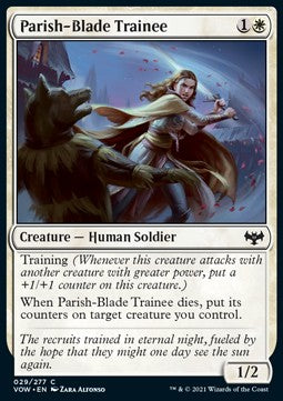 Parish-Blade Trainee - Innistrad: Crimson Vow (Common) [29]