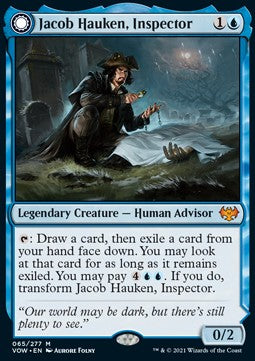 Jacob Hauken, Inspector // Hauken's Insight - Innistrad: Crimson Vow (Mythic) [VOW-65]