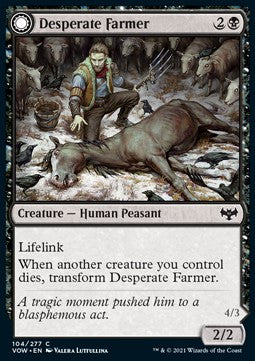 Desperate Farmer // Depraved Harvester - Innistrad: Crimson Vow (Common) [104]
