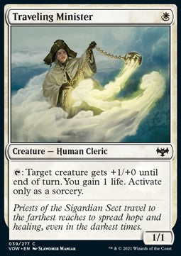 Traveling Minister - Innistrad: Crimson Vow (Common) [39]