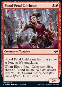 Blood Petal Celebrant - Innistrad: Crimson Vow (Common) [146]