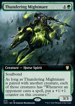 Thundering Mightmare (V.2) - Commander: Innistrad: Crimson Vow (Rare) [75]