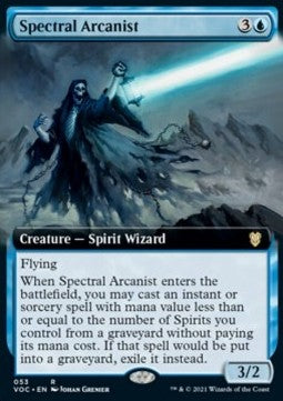 Spectral Arcanist (V.2) - Commander: Innistrad: Crimson Vow (Rare) [53]