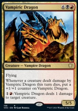 Vampiric Dragon - Commander: Innistrad: Crimson Vow (Rare) [158]