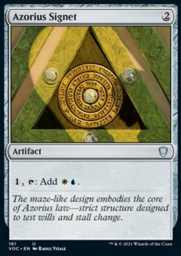 Azorius Signet - Commander: Innistrad: Crimson Vow (Uncommon) [161]
