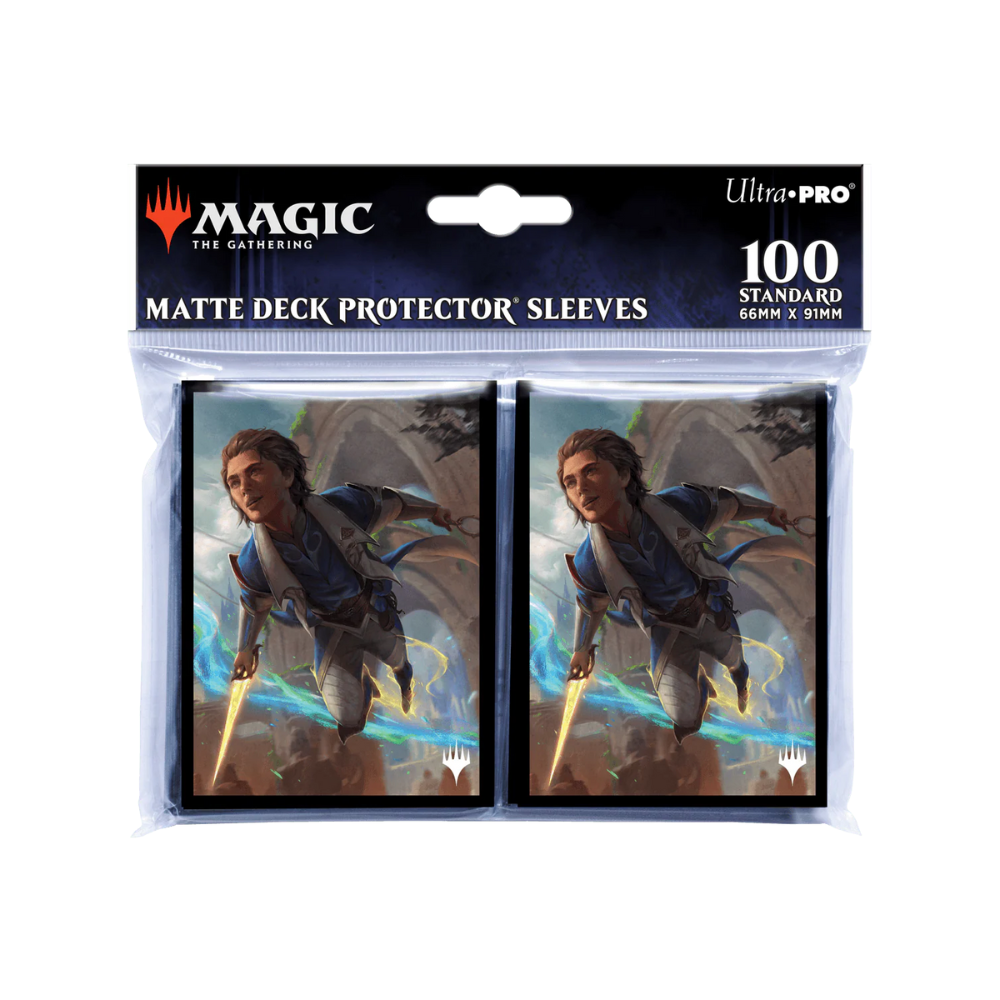 Magic: The Gathering Matte Deck Protector Sleeves mit Planeswalker-Artwork – 100 Standard-Kartenhüllen 66×91 mm von Ultra Pro für MTG-Decks und Turnierschutz